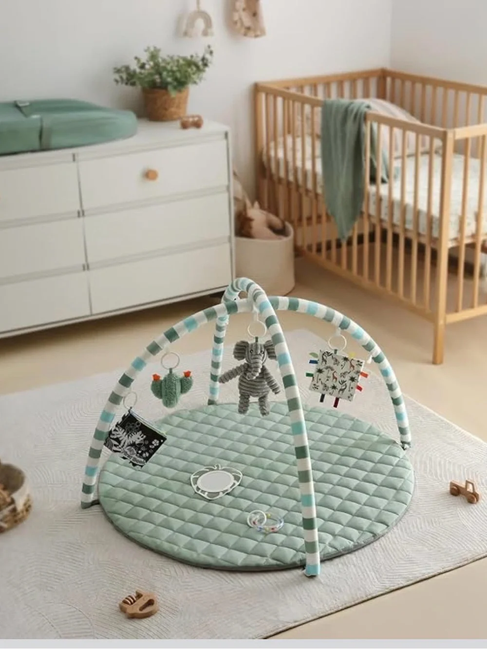 NWT - Blissful Diary - Baby play mat - Sage